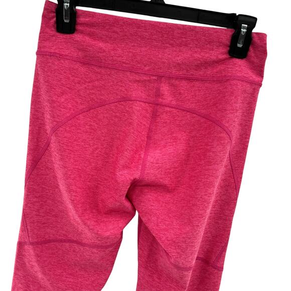 Outdoor Voices Flamingo Pink Cropped Warmup Leggings - Picture 6 of 8